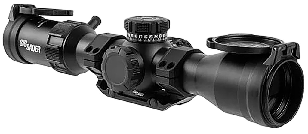 Sig Sauer Electro-Optics SOTM62001 Tango-MSR Black 2-12x40mm, 34mm Tube Illuminated MRAD Milling 2.0 Reticle